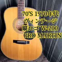 マーティン 縦ロゴ W-200 Martin Pro Martin ギター - メルカリ