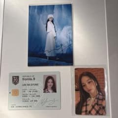 fromis_9 ナギョン 直筆サイン入り写真 トレカ - メルカリ