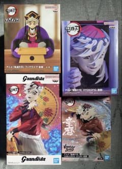 鬼滅の刃 フィギュア 童磨 4点セット まとめ売り - メルカリ