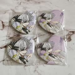 東京エイリアンズ ハート缶バッジ ドレスアップ 雨宮零士 4個セット