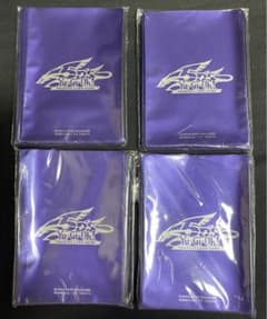 未開封 遊戯王5D's tin缶 スリーブ パープル 160枚 - メルカリ