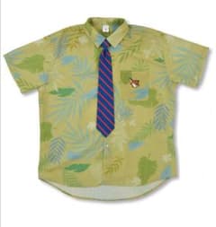 ディズニー ズートピア ニック・ワイルド 半袖シャツ ネクタイ付き