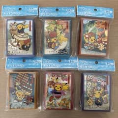 ポケモンセンタートウホク限定デッキシールド 6種ポケカお祭りごっこ