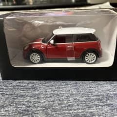 1/36 ミニカー【 MINI純正】 ミニクーパーS 赤 プルバックカー - メルカリ
