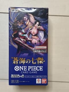 新品】ワンピースカード 蒼海の七傑 テープカットのみ 1box - メルカリ