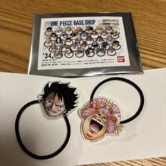 ワンピース かおかおおかおヘアゴム ルフィ りんりん - メルカリ