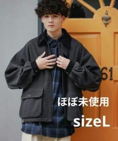 美品】niko and ウーリーテックハンティングブルゾン L - メルカリ