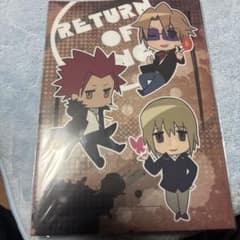 周防尊＆草薙出雲＆十束多々良 クリアファイル K RETURN OF KINGS