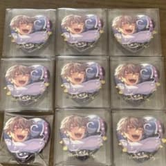 あんスタ 大神晃牙 バレンタインデー ハート型缶バッジ 9個セット