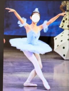 バレエ衣裳/ジュニア 水色チュチュ 頭飾り付き - メルカリ