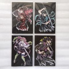 鬼滅の刃全集中展 刀鍛冶の里編 柱稽古編 幕間画ポストカードABCD