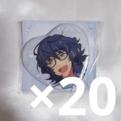 あんスタ 青葉つむぎ 中国 韓国 3周年 誓約ハート缶バッジ ハート缶