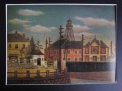 岡鹿之助、【橋】、希少な大判額装用画集より、美品、日本人画家、新品