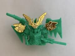 ガン消し SDガンダム 武者飛駆鳥 金メッキ 緑 - メルカリ