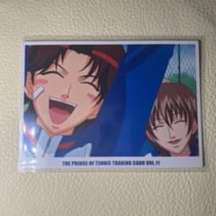 テニスの王子様 不二周助 菊丸英二 トレーディングカード 喜ぶ2人