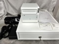 美品□SII セイコー サーマルプリンター＆ドロアー□RP-F10 エアレジ