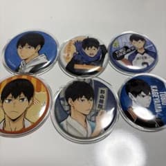 影山飛雄 缶バッジ 6個セット - メルカリ