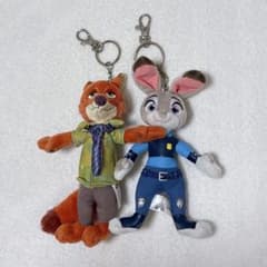 ズートピア 香港ディズニーランド限定 ニック ジュディ ぬいぐるみ