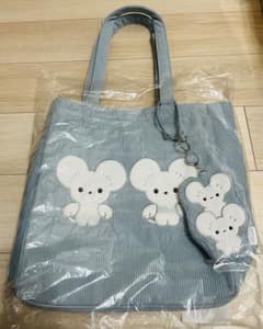 WAKKA de IKKAシリーズ イッカネズミのトートバッグ＆パスケース