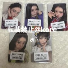 illit 来日記念 ユニバ ラキドロ トレカ コンプ ums 5枚 cute - メルカリ