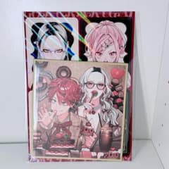 ジャンプスクエア3月号付録 極楽街 ミニ色紙風カードA5片面ホロカード