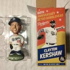 球場来場者限定/非売品】クレイトン・カーショウ 60周年 レトロ