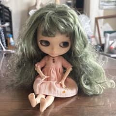 ネオブライス 緑髪 ピンクドレス 人形本体 - メルカリ