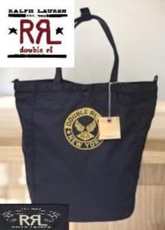 送料無料/新品未使用 DOUBLE RL トートバッグ BLACK - メルカリ