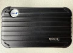 RIMOWA ブラックトラベルポーチ ANAロゴ付き - メルカリ