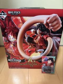 一番くじ ワンピース カードゲーム A賞 ルフィ フィギュア プロモ