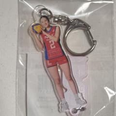女子バレー佐藤淑乃プレイヤーズアクリルキーホルダー smile ver