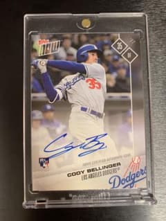Topps Now コディ・ベリンジャー RC 直筆サインカード プラチナ限定