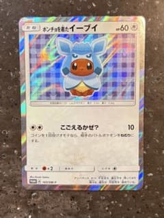状態C ポケカ ポケモンカード ポンチョを着たイーブイ グレイシア