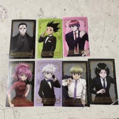 HUNTER×HUNTER アニメイトカフェ 幻影旅団編箔押しカードコンプセット