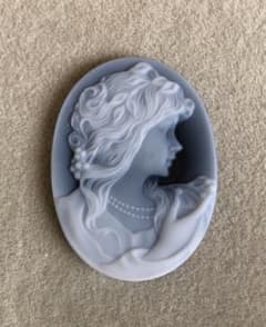 カメオ ルース 274ー➀ 貴婦人 ストーンカメオ 中古 - メルカリ