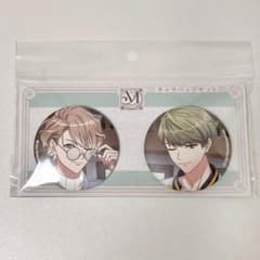 A3 memoria. エーメモ 卯木千景＆茅ヶ崎至 同室シャッフル缶バッジ