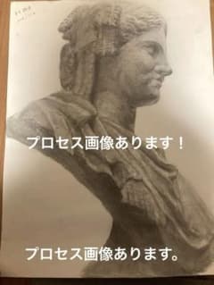 鉛筆画 彫刻胸像 石膏デッサン デッサン パジャント - メルカリ