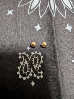 k18プレミアムビーズ無垢Sサイズ 2発 シルバービーズ4発 計6発セット