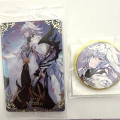 FGO Fate マーリン 霊基召喚缶バッジ ウエハース カード - メルカリ