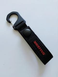 新品 BRIEFING キーホルダー 黒 ブリーフィング グリムロック バッグ