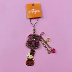 レア☆2012年製 ハローキティ USJ ユニバ ハロウィン限定 ストラップ