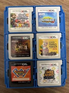 ニンテンドー3DSカセット6つセット - メルカリ