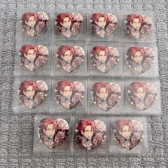 あんスタ 鬼龍紅郎 ホワイトデー ハート缶バッジ15個セット - メルカリ