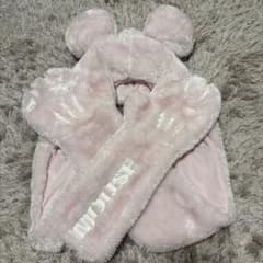 ミニー マフラーキャップ 薄ピンク 【当日発送】【匿名配送】 - メルカリ