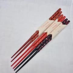 匿名配送】久留米 籃胎漆器 井上らんたい お箸 3膳 特産 - メルカリ