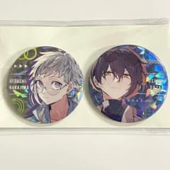 文豪ストレイドッグス ホログラム缶バッジ セット中島敦 太宰治コミケ