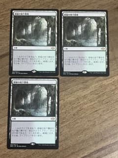 MTG】新緑の地下墓地 日本語版 3枚 - メルカリ