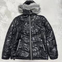 archive Y2K ファー ジャケット 光沢 平成 ギャル お兄系 黒 - メルカリ