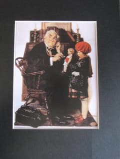 ノーマン・ロックウェル、【ドクター アンド ドール】 - メルカリ