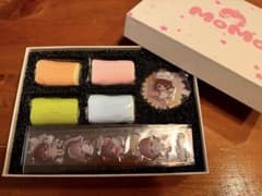 momoのほっこりスクイーズセット ミニロールケーキ4種+マグネット+